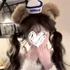 Diadema con forma de oso de peluche Duffy, ideal para fotos de otoño e invierno, ideal como accesorio para el cabello de una niña.