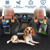 Alfombrilla para coche de PU de cuero de tamaño grande para mascotas, alfombrilla de viaje para perros, impermeable y resistente a la suciedad para el asiento trasero del coche, directamente de fábrica