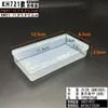 [Caja con Más de 50 Tipos de Cajas Vacías de Plástico PP] Caja de Embalaje Transparente, Caja para Piezas de Plástico, Caja de Almacenamiento para Juguetes y Papelería