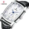 CHENXI Reloj al por mayor Correa casual Reloj de cuarzo Reloj cuadrado Resistente al agua Calendario Reloj para hombre Explosiones de Tiktok