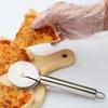 Cuchillo para Pizza de Acero Inoxidable de Venta Caliente Transfronteriza Gadget de Cocina Cortador Pizzavn Cuchillo para Pizza Suministros para Hornear