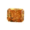 Zircônia Dourada Retangular Corte Flor de Gelo Pedra Solta Joias Acessórios para Roupas Acessórios Semi-Acabados Quadrado Zircônia Cúbica