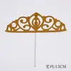 Enfeite de bolo lua cheia 100 dias 30 dias tesouro menino anjo bebê menina pequeno príncipe fada crianças