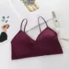 Ropa Interior de Espalda Rosca para Estudiantes Mujeres Tallas Grandes Fertilizante Plus Anillos Libres Recogida Chaleco Deportivo Cómodo Alta Elasticidad Envoltura de Pecho Sin Costuras