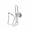 Soporte para botella de agua de manillar ajustable JOHORSE, hecho de aleación de aluminio, no requiere perforación, estable y previene la caída, portabidón para bicicleta