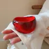 Pulseras Populares Transfronterizas Europeas y Americanas, Pulseras Anchas de Ola Irregular Manchadas de Acrílico, Pulseras de Nicho de Alta Gama para Mujer