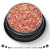 Venta caliente transfronteriza traje de color degradado de lentejuelas de 0.2 mm + 1 mm polvo de brillo purpurina purpurina material de gel para esmalte de uñas al por mayor