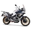 Adequado para Protetor de Queda de Motocicleta Chunfeng Mt700, Proteção Anti-Queda, Modificação de Envolvimento Total, Aço Carbono Branco Prateado, Durável