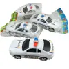Dos yuanes al por mayor juguete de arrastre para niños coche de policía coche de juguete coche de carreras 2 yuanes supermercado suministro de supermercado