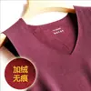 Chaleco térmico calefactor de terciopelo de doble cara para hombre de otoño e invierno, terciopelo alemán, ropa interior sin costuras, ajustado, talla grande, camiseta interior básica sin mangas