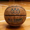 Balón de baloncesto de tres anillos 3V3, tamaño 7, con diseño de patrón de olas, adecuado para juegos en interiores y exteriores, específicamente para entrenamiento 3 contra 3, 3X3, material de PU que absorbe la humedad, balón de baloncesto tamaño 6