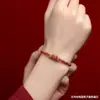 Año del Caballo, el Animal del Zodíaco del Año, los Doce Signos del Zodíaco, las Ocho Deidades Guardianas, el Buda del Zodíaco, Pulsera de Cuerda Roja, Pulsera Tejida a Mano