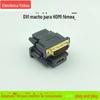 DVI24 +1 macho para HDMI fêmea adaptador (DVI-HDMI) Monitor de conexão de host DVI para HDMI
