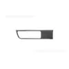 Adecuado para 15-18 Highlander panel decorativo de pegatinas para ranura de tarjeta de conductor principal de fibra de carbono accesorios de modificación de interior de coche