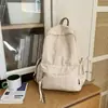26 Mochilas Xadrez de Novo Estilo, Mochilas Escolares Estilo Retro de Hong Kong, Mochilas de Grande Capacidade Redutoras de Peso, Mochilas para Alunos do Ensino Médio, Fundamental II e Fundamental I