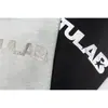 Camisa de manga corta con estampado de letras y efecto desgastado, estilo retro de moda urbana americana Rumei, para hombres y mujeres, holgada y versátil para el verano, adecuada para parejas