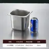 Cuencos de acero inoxidable para servir, recipientes rectangulares con tapa, recipientes comerciales para alimentos, carritos de comida rápida, cuencos para servir en buffet, platos cuadrados, cajas