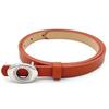 Cinturón de Mujer de Gama Alta con Incrustaciones de Diamantes de Nicho Nuevo de 1.5cm Cinturón para Pantalón Moda Simple Versátil Cinturón para Vestido