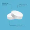 Tabletas Limpiadoras Jue Fish para Máquina de Hielo Limpieza Profunda del Hogar, Descalcificación, Desodorización y Cuidado Tabletas Limpiadoras para Máquina de Hielo