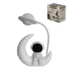 LUMINÁRIA DE MESA LED USB ASTRONAUTA NA LUA