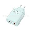 Cargador Macaron ACC de múltiples puertos de carga rápida PD45W es adecuado para adaptador de corriente de teléfono móvil y tableta