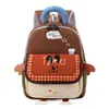 Mochila de jardín de infantes con colores contrastantes, lindo diseño de dibujos animados, adecuada para niños y niñas, mochila infantil ligera para niños pequeños y mayores, fabricante