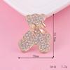 Directamente del fabricante: Oso Incrustado de Diamantes, Oso de Piedras Preciosas Completamente Diamantado, Accesorios DIY para Fundas de Teléfono, Accesorios de Oso de Perlas, Materiales al por Mayor