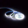 Fita de LED COB Super Brilhante 220V, Sem Driver, Autoadesiva, Fita de LED Suave à Prova d'Água para Exterior, Decoração de Parede de Fundo para Banheiro LED Interno