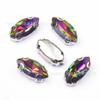 Venta al por mayor ojo de caballo vidrio garra taladro garra de oreja taladro de costura a mano no gancho ropa zapato bolso decoración Cristal diy Arte de uñas Pegar taladro