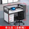 Escritorio de Oficina en Guangzhou para 4 Personas, Juego de Escritorio y Sillas de Oficina para 2 Personas, Muebles de Estación de Trabajo con Divisiones, Mesa de Estación de Trabajo con Divisiones