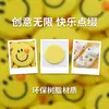 Venta al por mayor de fábrica, accesorios de joyería de resina con cara sonriente y corazón, pasador de pelo de dibujos animados, parche, decoración de caja de almacenamiento para tazas