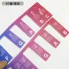 Adesivos de Piano Populares Transfronteiriços Silicone Universal Identificação para Iniciantes Partitura Adesivos de Notas Coloridas Acessórios de Piano Adesivos de Notas