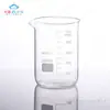 Vaso de Vidrio de Forma Baja, Escala de Alta Transmitancia, Pared Transparente, Vidrio de Borosilicato de Laboratorio de Alta Calidad al por Mayor Qiaosun