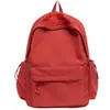 Mochilas para Estudiantes de Secundaria Femeninas, Aspecto Elegante, Simples y Versátiles, Mochilas Estilo Japonés para Estudiantes de Secundaria, Mochilas de Color Puro, Gran Capacidad