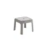 Taburete Cuadrado Suave Acolchado para Uso en Casa, Adecuado para Sala de Estar y Mesa de Comedor, Engrosado, Simple y Lujoso, Taburete Bajo Apilable, Envío Gratis y Dropshipping Disponibles