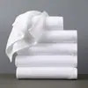 Aluguel compartilhado, toalhas brancas de hotel, toalhas de pousada e B&B, toalhas de rosto, toalhas de banho, absorventes, grossas, macias, atacado