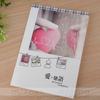 Cuaderno de Figuras de Moda Bolsillo Libro Pequeño Fresco Cubierta de Plástico Libro Portátil Oficina Bloc de Notas Pequeño Cuaderno Artístico