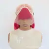 Pelucas de encaje frontal de alta calidad, fabricadas en fábrica para exportación, disponibles en varios estilos, colores y diseños largos y ondulados