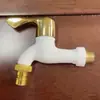 Venta al por mayor del fabricante Grifo de plástico dorado de 4 puntos 6 puntos de enfriamiento único Comercio exterior Lavadora Cocina de apertura rápida Grifo PPR
