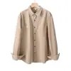 Camisas de Algodão Masculinas Dongyu Cross-Border, Unissex, Estilo Casal, Corte Solto, Retrô, Modernas, Camisas Masculinas Casuais Atacado