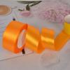 Suministro de fábrica 4cm cinta de poliéster para silla de boda respaldo cinta de satén cinta ramo flor material cinta de embalaje al por mayor