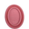 Fabricante en stock silicona plegable cepillo de lavado tazón cepillo de maquillaje cepillo de lavado almohadilla herramientas de belleza almohadilla de limpieza lavadora