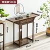 Nuevo Vestíbulo de Entrada Estilo Chino, Vestíbulo Zen, Mesa de Entrada, Caja de Tira para Sala de Estar Minimalista Moderna, Mesa de Vista Lateral, Gabinete de Entrada Shihua