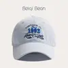 Gorras para Niños para Primavera y Otoño con Bordado de Letras, Gorras de Béisbol con Visera para Niños Mayores, Gorras Elegantes y Versátiles para Protección Solar al Aire Libre, Gorras de Pico de Moda