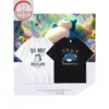 Merchandising de Pokémon Colaboración con Kirby Camiseta de Algodón de Manga Corta de Dibujos Animados Ropa de Verano para Estudiantes