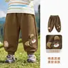 Ropa Infantil Panda Kaka Pantalones Deportivos para Niños Pantalones Largos de Otoño para Niñas Pantalones de Bebé Pantalones Deportivos para Niños Ropa de Otoño para Bebés Moda