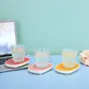 Taza térmica de punto 55 grados base para taza taza de agua caliente taza de desayuno leche leche caliente aislamiento inteligente temperatura constante automática taza almohadilla térmica de aislamiento térmico