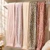 Pantalones Casuales de Pierna Ancha con Estampado de Leopardo para Otoño e Invierno, Transfronterizos Europeos y Americanos, Pantalones Largos Casuales Simples Sueltos para Mujer, Pantalones Largos Estampados Versátiles de Moda