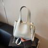 Bolsa Pequena de Textura de Alta Qualidade para Comércio Exterior para Mulheres Verão 2025 Nova Moda Casual Bolsa Transversal Bolsa Balde Portátil Feminina