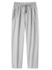 Calça de Seda de Gelo Secagem Rápida Casal Verão Fina Elástica Fitness Corrida Jogger Esportiva Longa Lisa Secagem Rápida